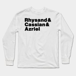 ACOTAR Bat Boys Line Up Long Sleeve T-Shirt